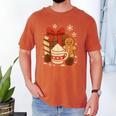 Cute Christmas Books Gingerbread Xmas Book Lover Teacher Men's Comfort Colors T-Shirt Yam Cute Christmas Books Gingerbread Xmas Book Lover Teacher Men's Comfort Colors T-Shirt Yam