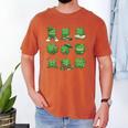 Cute Shamrock Reading St Patricks Day Teacher Book Lovers Men's Comfort Colors T-Shirt Yam Cute Shamrock Reading St Patricks Day Teacher Book Lovers Men's Comfort Colors T-Shirt Yam