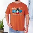 Cute Snowman Let It Snow I Have Books Reader Men's Comfort Colors T-Shirt Yam