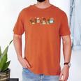Dachshund Book Lover Reading Wiener Dog 100 Days Of School Men's Comfort Colors T-Shirt Yam Dachshund Book Lover Reading Wiener Dog 100 Days Of School Men's Comfort Colors T-Shirt Yam
