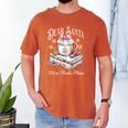 Dear Santa More Book Please Christmas Reading Book Librarian Men's Comfort Colors T-Shirt Yam