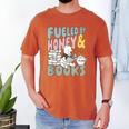 Disney Winnie The Pooh Fueled By Honey & Books Sketch Men's Comfort Colors T-Shirt Yam