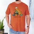 Dog Cooking The Books Men's Comfort Colors T-Shirt Yam Dog Cooking The Books Men's Comfort Colors T-Shirt Yam