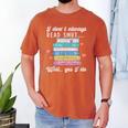 I Don't Always Read Smut Books Smutt Bookish Smutty Book Men's Comfort Colors T-Shirt Yam I Don't Always Read Smut Books Smutt Bookish Smutty Book Men's Comfort Colors T-Shirt Yam