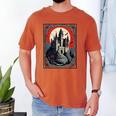 Dracula's Castle Book Cover Illustration Men's Comfort Colors T-Shirt Yam