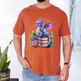 Dragon Book Fantasy Reading Men's Comfort Colors T-Shirt Yam Dragon Book Fantasy Reading Men's Comfort Colors T-Shirt Yam