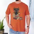 Dragon Read Books Be Kind Stay Weird Book Lover Men's Comfort Colors T-Shirt Yam