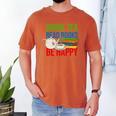 Drink Tea Read Books Be Happy Bookworm Coffee And Tea Lover Men's Comfort Colors T-Shirt Yam