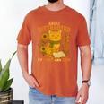 Easily Distracted By Cats And Books Cute Cat Book Lover Men's Comfort Colors T-Shirt Yam Easily Distracted By Cats And Books Cute Cat Book Lover Men's Comfort Colors T-Shirt Yam