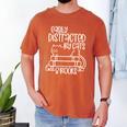 Easily Distracted By Cats And Books Reading Cat Men's Comfort Colors T-Shirt Yam Easily Distracted By Cats And Books Reading Cat Men's Comfort Colors T-Shirt Yam