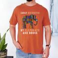 Easily Distracted By Elephants And Books Elephant Men's Comfort Colors T-Shirt Yam Easily Distracted By Elephants And Books Elephant Men's Comfort Colors T-Shirt Yam