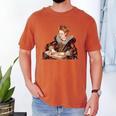 Elizabeth I Reading A Book Men's Comfort Colors T-Shirt Yam Elizabeth I Reading A Book Men's Comfort Colors T-Shirt Yam
