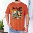 Emotionally Attached To Fictional Characters Just More Books Men's Comfort Colors T-Shirt Yam