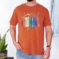 Equality Flower Books Equal Rights Social Justice Feminist Men's Comfort Colors T-Shirt Yam