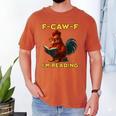 F-CAW-F I'm Reading Chicken Book Lover Introvert Meme Men's Comfort Colors T-Shirt Yam F-CAW-F I'm Reading Chicken Book Lover Introvert Meme Men's Comfort Colors T-Shirt Yam