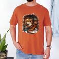Fantasy Dragon Reading Book Lover Men's Comfort Colors T-Shirt Yam Fantasy Dragon Reading Book Lover Men's Comfort Colors T-Shirt Yam