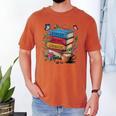 Fantasy Drama Tragedy Books Subtle Reader Librarian Flower Men's Comfort Colors T-Shirt Yam Fantasy Drama Tragedy Books Subtle Reader Librarian Flower Men's Comfort Colors T-Shirt Yam