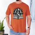 In My Fantasy Era Books Dragon & Moon Bookish Bookworm Men's Comfort Colors T-Shirt Yam