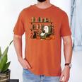 Ghost Library Reading Books Halloween Men Women Kids Men's Comfort Colors T-Shirt Yam Ghost Library Reading Books Halloween Men Women Kids Men's Comfort Colors T-Shirt Yam