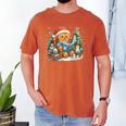 Gingerbread Reading Book Lovers Christmas Bookworm Librarian Men's Comfort Colors T-Shirt Yam Gingerbread Reading Book Lovers Christmas Bookworm Librarian Men's Comfort Colors T-Shirt Yam