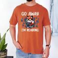 Go Away I'm Reading Book Reader Cute Fox Librarians Men's Comfort Colors T-Shirt Yam Go Away I'm Reading Book Reader Cute Fox Librarians Men's Comfort Colors T-Shirt Yam