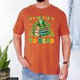 Goods Luck Read Librarian Book Patrick Days Shamrock Clover Men's Comfort Colors T-Shirt Yam Goods Luck Read Librarian Book Patrick Days Shamrock Clover Men's Comfort Colors T-Shirt Yam