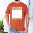 Guestbook 7th Birthday 7 Year Old Born 2018 Bday Men's Comfort Colors T-Shirt Yam