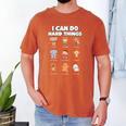 I Can Do Hard Things Children's Book Characters Men's Comfort Colors T-Shirt Yam I Can Do Hard Things Children's Book Characters Men's Comfort Colors T-Shirt Yam