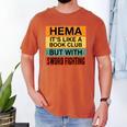 Hema Definition Like A Book Club With Swords Men's Comfort Colors T-Shirt Yam Hema Definition Like A Book Club With Swords Men's Comfort Colors T-Shirt Yam