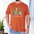 I'm Booked Tonight Floral Books Cozy Reading Graphic Men's Comfort Colors T-Shirt Yam
