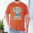 I'm A Dad And An Author Book Writer Father Men's Comfort Colors T-Shirt Yam