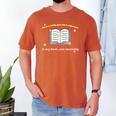 I'm In A Really Good Place Right Now In My Book Men's Comfort Colors T-Shirt Yam
