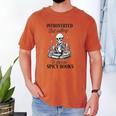 Introvert Read Spicy Books Lover Bookworm Skeleton Reading Men's Comfort Colors T-Shirt Yam Introvert Read Spicy Books Lover Bookworm Skeleton Reading Men's Comfort Colors T-Shirt Yam