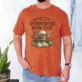 Introverted Book Club Member Anti Social Reader Men's Comfort Colors T-Shirt Yam Introverted Book Club Member Anti Social Reader Men's Comfort Colors T-Shirt Yam