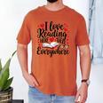 Its A Good Day To Read Book Across America Kids Men's Comfort Colors T-Shirt Yam