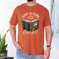 Just A Girl Who Loves Books Witchcraft Spell Book Halloween Men's Comfort Colors T-Shirt Yam Just A Girl Who Loves Books Witchcraft Spell Book Halloween Men's Comfort Colors T-Shirt Yam