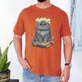 Just A Girl Who Loves Cats & Books Bookish Women Men's Comfort Colors T-Shirt Yam