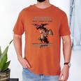 Just Pour Me My Coffee Hand Me My Book And Slowly Back Away Premium Men's Comfort Colors T-Shirt Yam