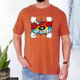 Kids Ka-Pow 2 Years Old Kids 2nd Birthday Comic Book Super Hero Men's Comfort Colors T-Shirt Yam Kids Ka-Pow 2 Years Old Kids 2nd Birthday Comic Book Super Hero Men's Comfort Colors T-Shirt Yam