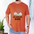 Live Laugh & Love Books Reading Butterfly Book Lover Bookish Premium Men's Comfort Colors T-Shirt Yam Live Laugh & Love Books Reading Butterfly Book Lover Bookish Premium Men's Comfort Colors T-Shirt Yam