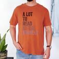 A Lot To Read At The Moment Book Reader Retro Reading Men's Comfort Colors T-Shirt Yam A Lot To Read At The Moment Book Reader Retro Reading Men's Comfort Colors T-Shirt Yam