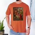 Louisa May Alcott Coming Of Age Novel Little Women Book Cover Small Men's Comfort Colors T-Shirt Yam Louisa May Alcott Coming Of Age Novel Little Women Book Cover Small Men's Comfort Colors T-Shirt Yam