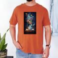 Magical Book Floral Coffee Books Nature Fantasy Men's Comfort Colors T-Shirt Yam