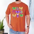 Mardi Gras Teacher Coquette Bow Pencil Apple Book Women Girl Men's Comfort Colors T-Shirt Yam Mardi Gras Teacher Coquette Bow Pencil Apple Book Women Girl Men's Comfort Colors T-Shirt Yam