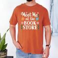 Meet Me At The Book Store Men's Comfort Colors T-Shirt Yam