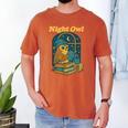 Night Owl Cozy Reading Tea Coffee Lover Bookworm Cute Men's Comfort Colors T-Shirt Yam Night Owl Cozy Reading Tea Coffee Lover Bookworm Cute Men's Comfort Colors T-Shirt Yam