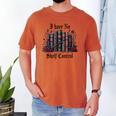 I Have No Shelf Control Dark Academia Book Lover TBR Men's Comfort Colors T-Shirt Yam