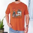 North Pole Book Club Book Lover Bookish Bookworm Christmas Men's Comfort Colors T-Shirt Yam