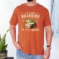 Not Hoarding If It's Books Reader Book Nerd Book Reading Men's Comfort Colors T-Shirt Yam Not Hoarding If It's Books Reader Book Nerd Book Reading Men's Comfort Colors T-Shirt Yam