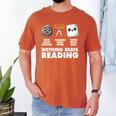 Nothing Beats Reading Bookworm Librarian Book Nerd Men's Comfort Colors T-Shirt Yam Nothing Beats Reading Bookworm Librarian Book Nerd Men's Comfort Colors T-Shirt Yam